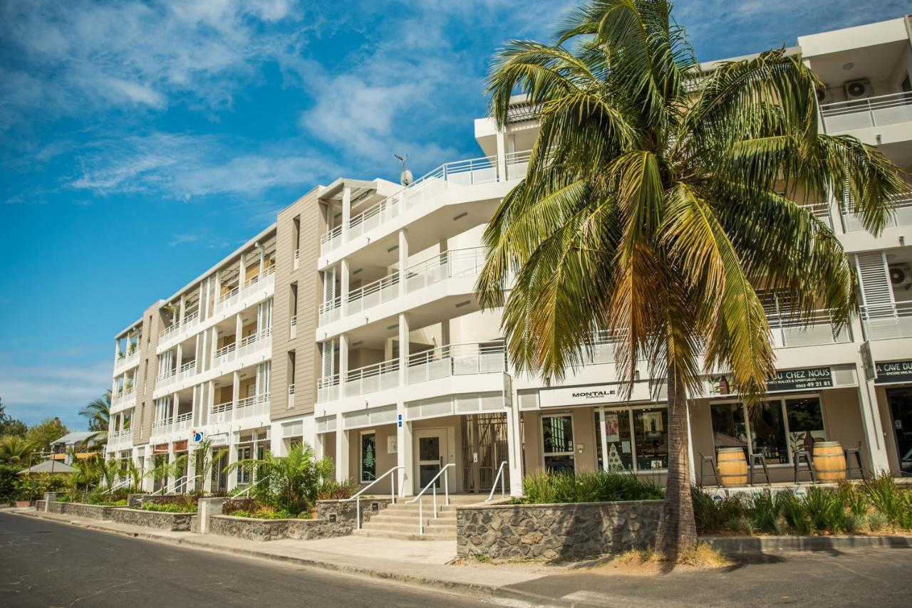 Ferienwohnung Escale Tropicale, Appart Vue Mer A 2 Min Du Lagon Saint-Gilles-les-Bains Exterior foto